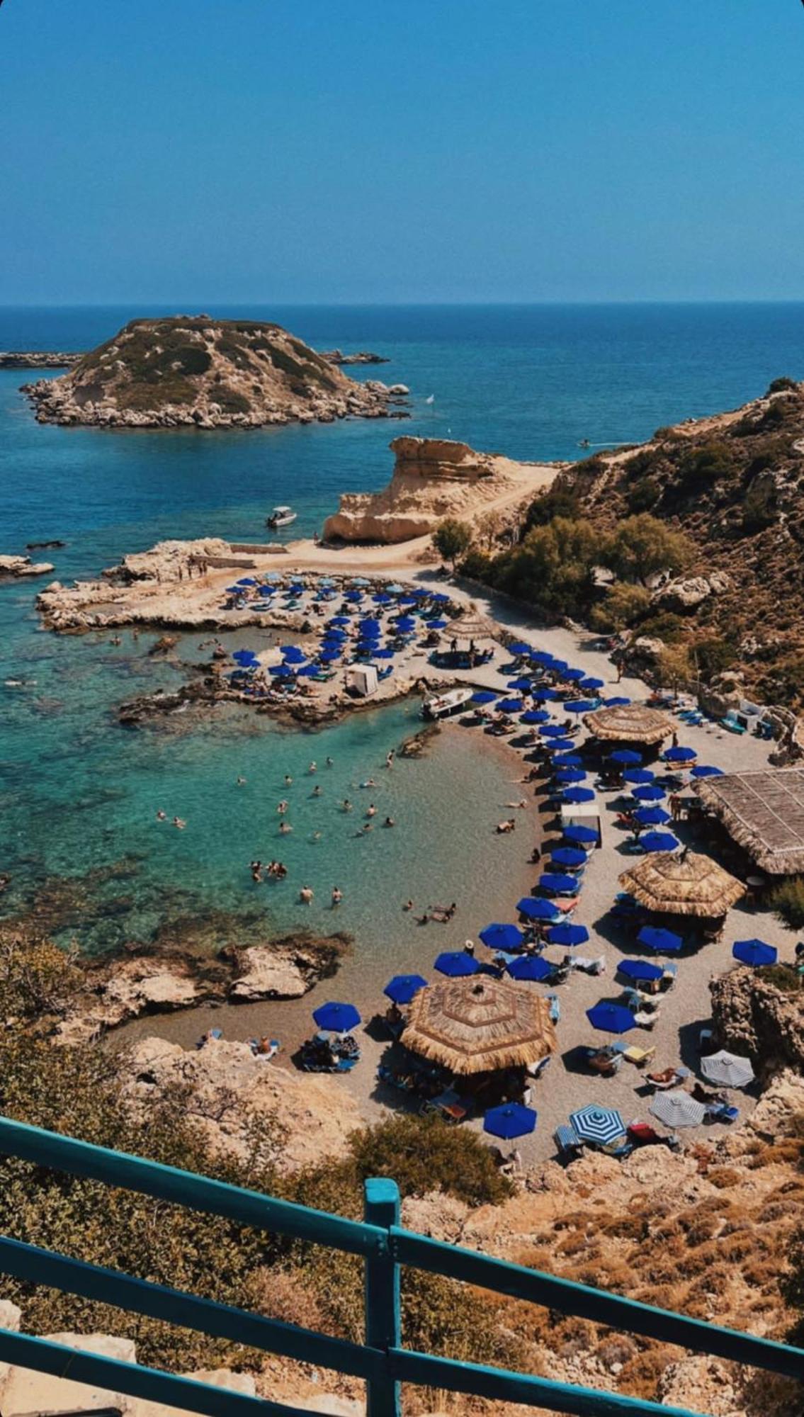 Grande Blue Suites With Private Bay Archangelos  Eksteriør bilde
